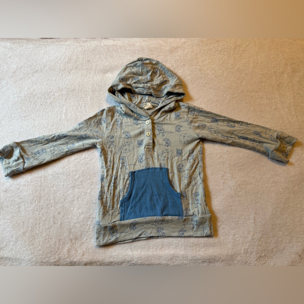 Kate quinn mouse and cheese 18/24m hoodie